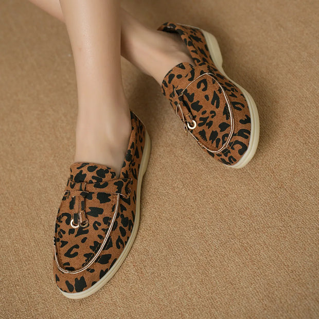 Loafers mit Leopardenmuster - Aurora