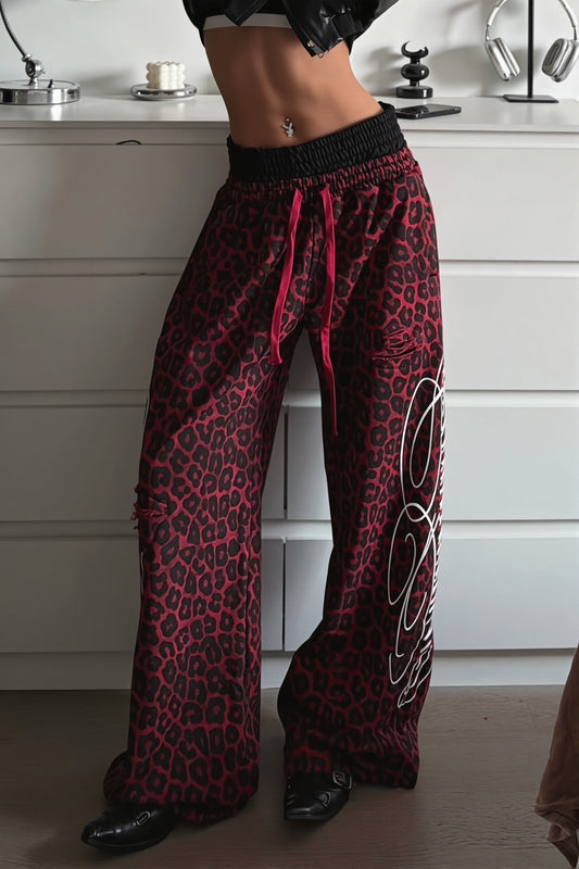 Hose mit Leopardenmuster