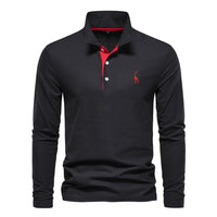 Langärmeliges Herren-Poloshirt - Dario