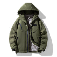 Leichte Herren-Thermojacke mit Kapuze und Innenfutter - Orven