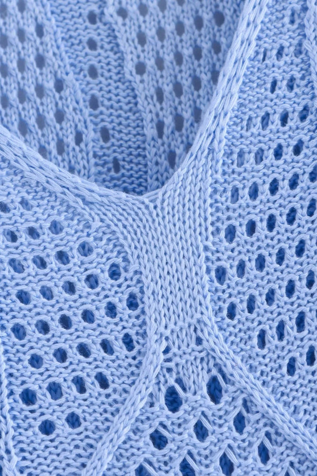 Maxikleid mit Aussparungen