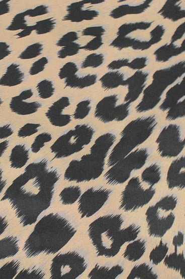 Rückenfreies Maxikleid mit Wasserfallausschnitt und Leopardenmuster