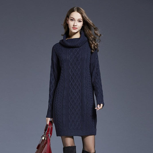 Strickkleid im Twisted Design - Elvira