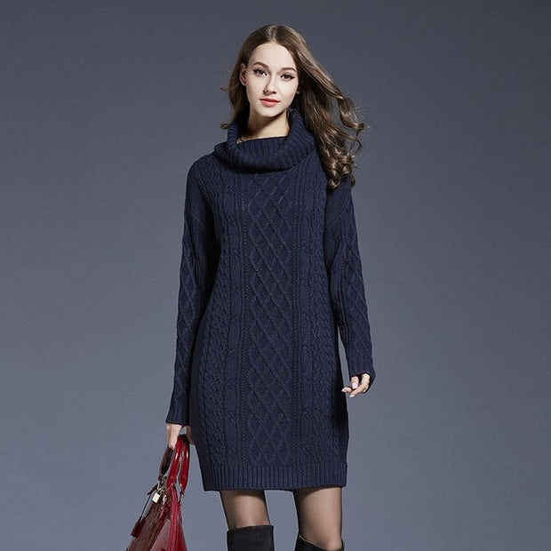 Strickkleid im Twisted Design - Elvira