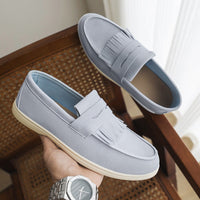 Matte Slipper mit Fransen für Männer - Harrison