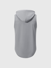 Ärmelloses T-shirt mit Kapuze
