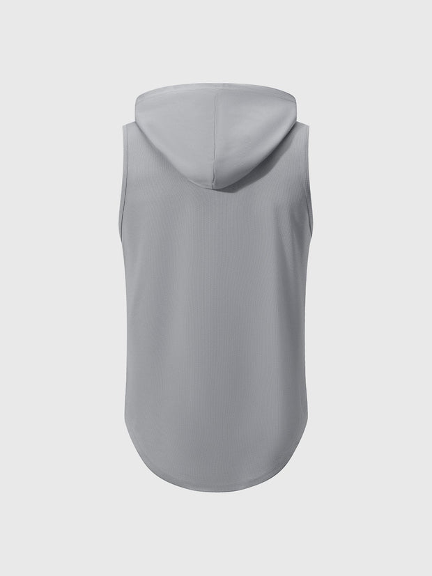 Ärmelloses T-shirt mit Kapuze