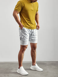 Evolution 2-in-1 Mesh Shorts mit Innenfutter
