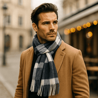Herrenschal aus warmer und klassischer Mischung - Emeric