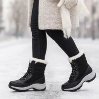 Damenstiefel mit dicken Sohlen - Rinhoa