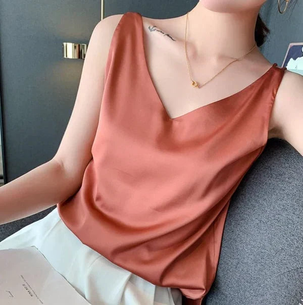 Nora - Seidig weiches, elegantes und luftiges Top für Damen